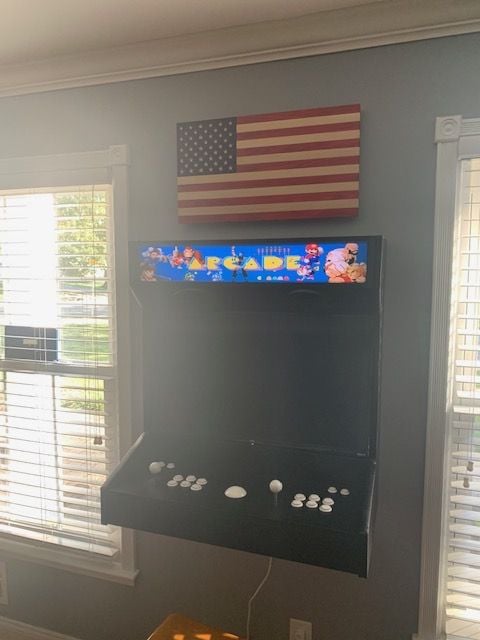 Arcade setup shared by K.D
