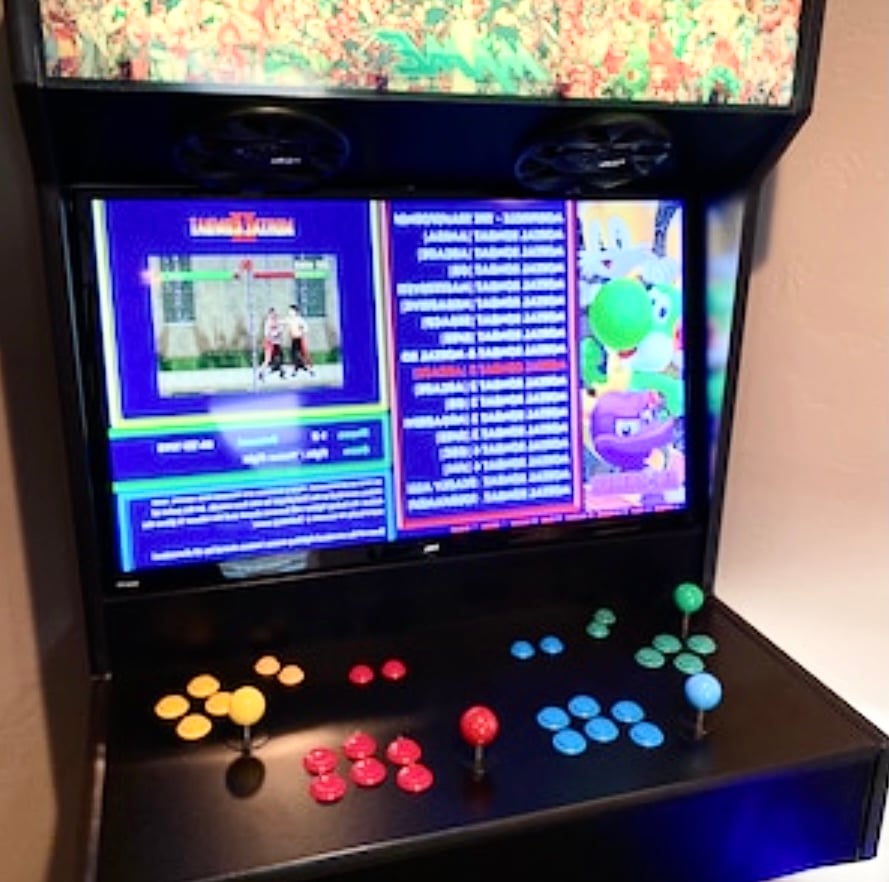 Arcade setup shared by Marcus F