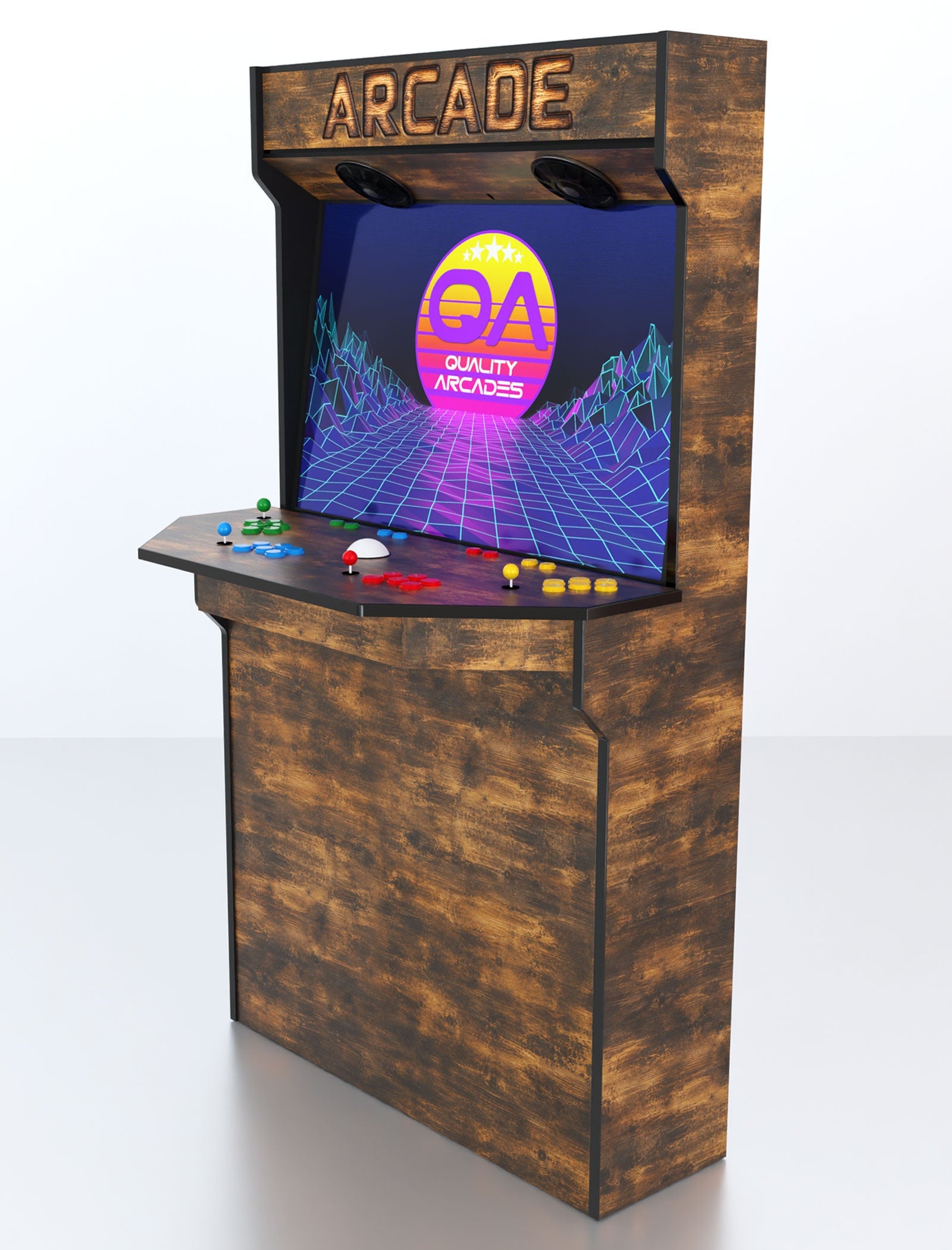 Hexacade™ arcade, Full Wrap finish