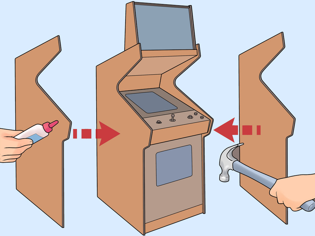 DIY Arcade cabinet kit Vs Quality Arcades