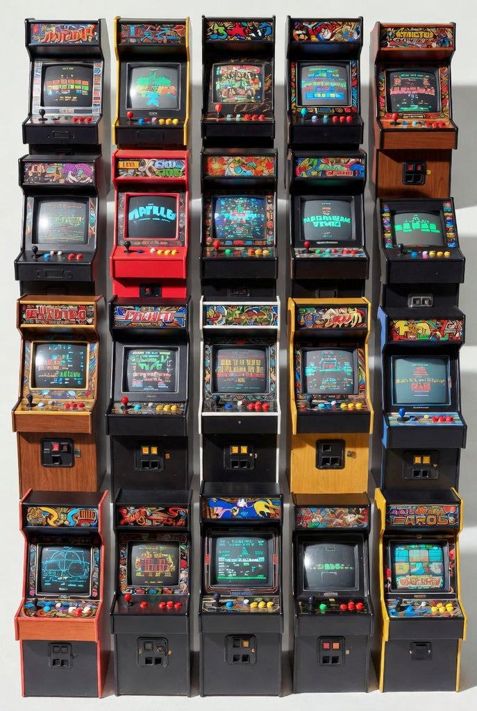 Tan Arcade Machine Step into the past: Exploring the World of Arcade Machines: From Cultu ...
