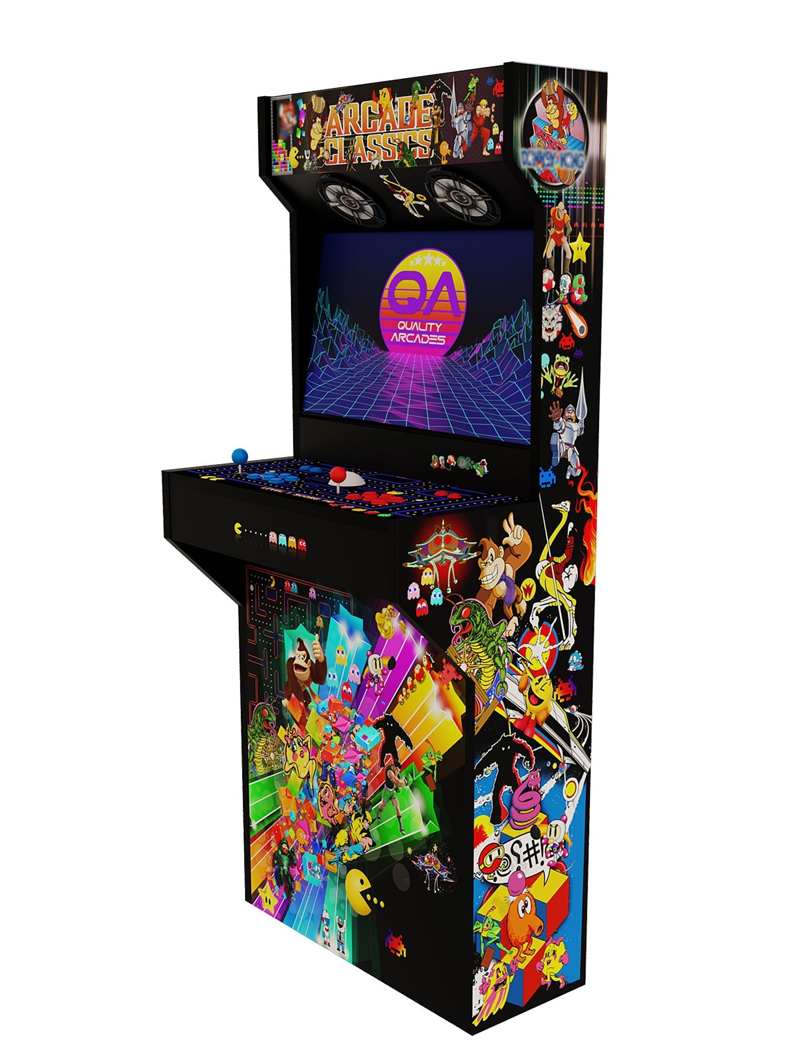 Arcade Machine 2 Player Full Wrap V3 | Quality Arcades