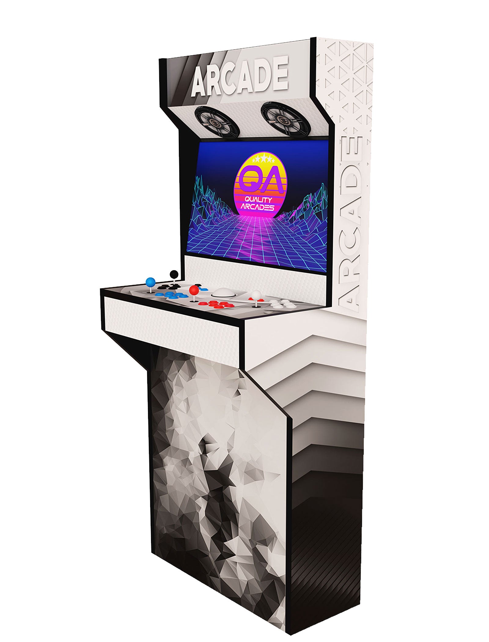 Arcade Machine Retro-Slim (Full Wrap)