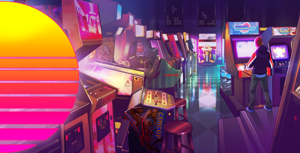 arcade machines cabinets for sale in classic arcade game design capable of playing thousands of retro games from the golden age  