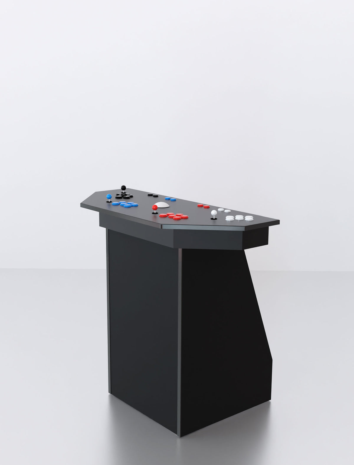 Quality Arcades Arcade Pedestal 2-player machine, standard finish, hand-built and sold factory-direct