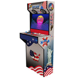 4 player arcade machine full wrap