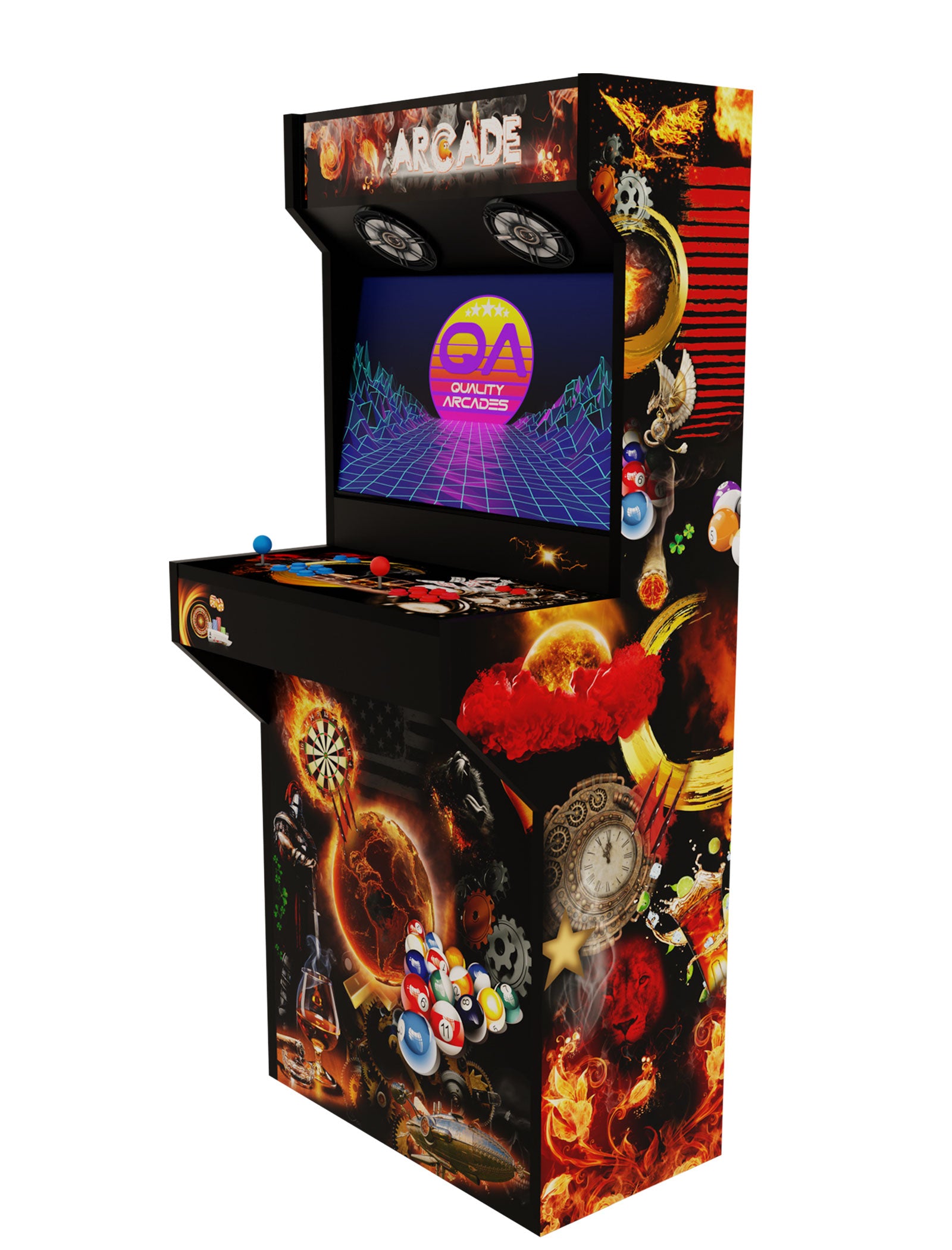 2 Player Arcade Machine - Basic | Quality Arcades