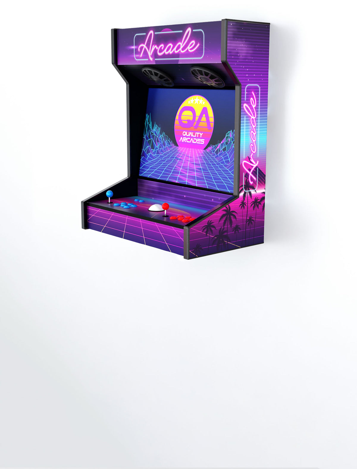 Wall Mount Arcade Machine (Full Wrap)