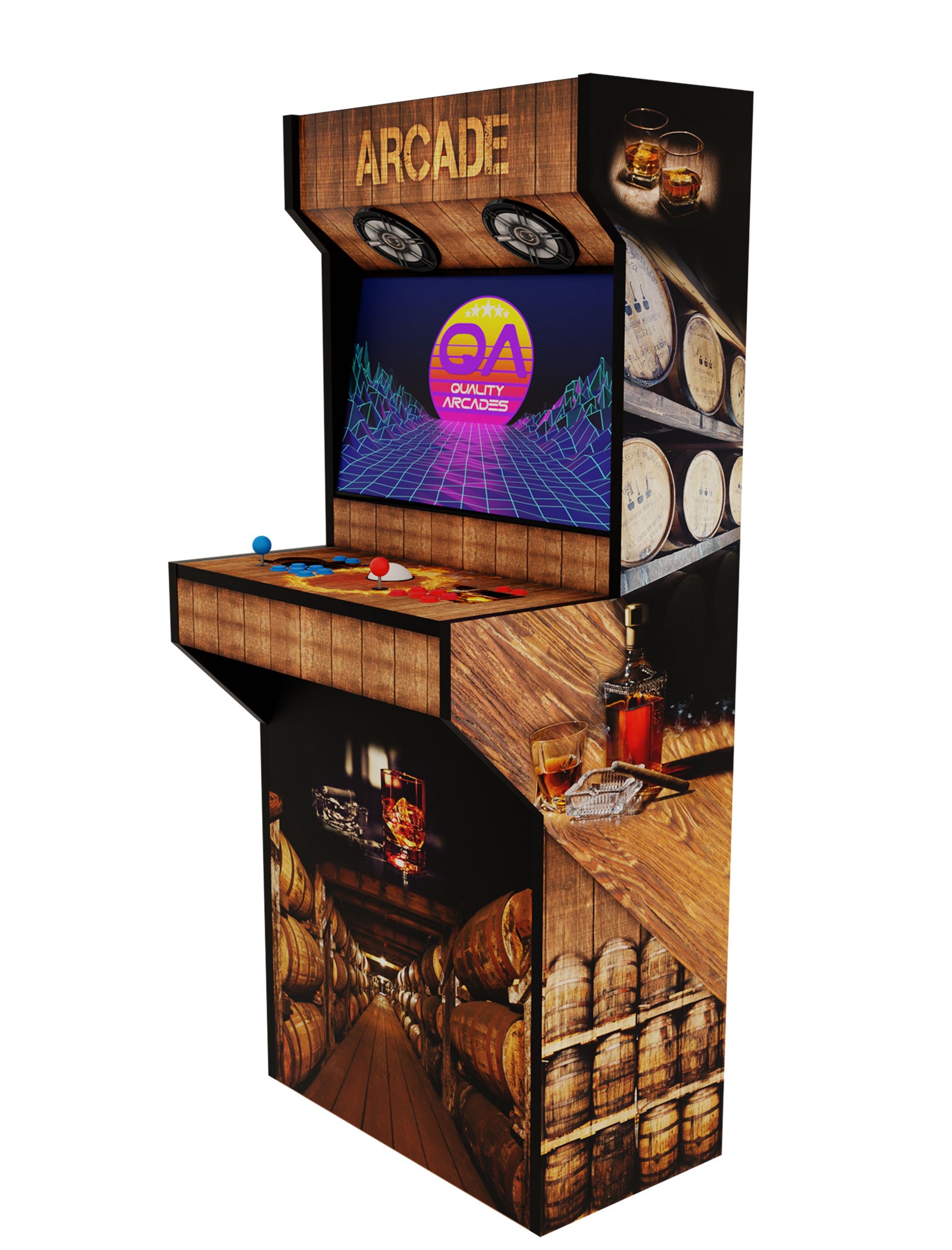 2 Player Arcade Machine - Basic | Quality Arcades